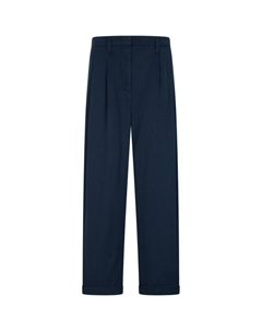 Брюки со складками, синий Tommy hilfiger