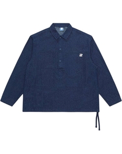 Рубашка SS25 Unisex Navy Blue Undefeated