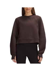 Свитшот серии Scuba для женщин, Dark Coffee/Espr Lululemon