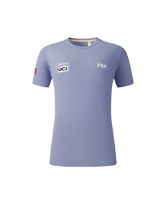 Футболка для велоспорта женская Galactic Light Purple Fila
