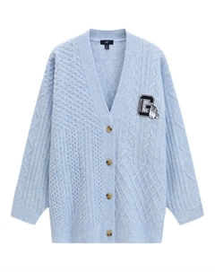 X Mofusand топ женский, светло-голубой Gap