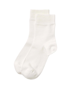 Женские носки Crew, 1 пара, белый Uniqlo