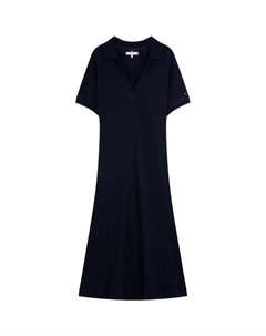 Женское платье с коротким рукавом, синий Tommy hilfiger