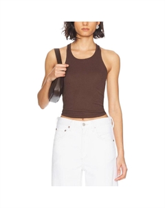 SS25 Топ-майка женская chocolate, Chocolate Alexander wang