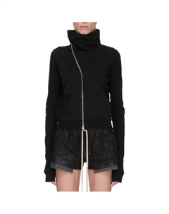 Свитшот женский, черный Rick owens drkshdw