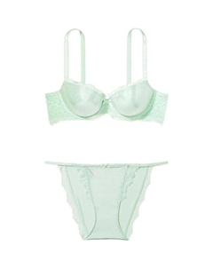Женский комплект белья светло-зеленый Victoria's secret