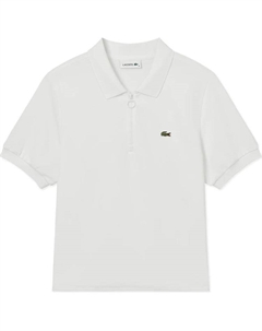 SS25 Футболка-поло женская ecru Lacoste