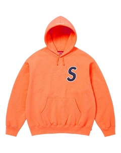 Толстовка с капюшоном S Logo SS25, оранжевый Supreme
