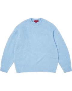 Мохеровый свитер, светло-голубой Supreme