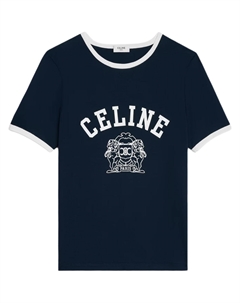 Футболка Blason 70's из хлопкового джерси, синий Celine