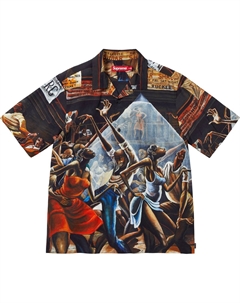 Рубашка Ernie Barnes с коротким рукавом, мультиколор Supreme