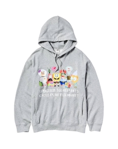 Детский свитшот x cpfm spongebob squarepants, серый Uniqlo