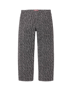 Джинсы унисекс, черный/синий Supreme