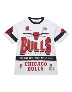 Футболка Mitchell & Ness унисекс белая Mitchell ness