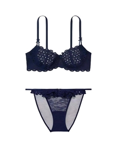 Женский комплект белья marine blue Victoria's secret