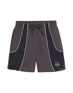 Детские шорты Kidsuper с принтом логотипа, Dark Coal Puma