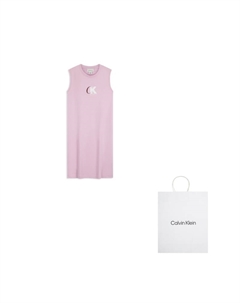 Женское платье без рукавов, фиолетовый Calvin klein