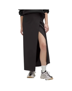 Повседневная длинная юбка женская, черный Lululemon