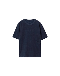 Футболка женская синяя Alexander wang