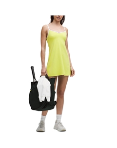 Мини-платье-комбинация Sweetheart, желтый/белый Lululemon