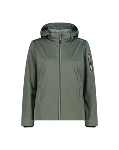 Женская куртка софтшелл, женская куртка с капюшоном и застежкой-молнией 39A5016M Cmp