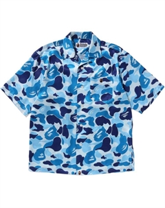 Рубашка SS25 женская, синий A bathing ape®