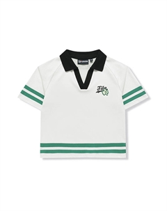 Поло для женщин Cloud White Fila fusion