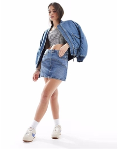 Юбка из денима Western Icon светло-голубого цвета Levi's®