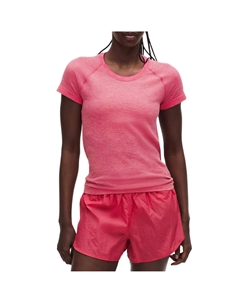 Свифтли Тек реглан футболка женская, розовый Lululemon