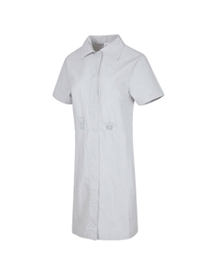 Женское серое платье с короткими рукавами, серый Nike