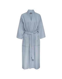 Халат из мягкого вафельного пике, Dove blue Vivance dreams