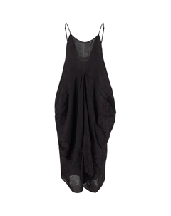 Платье Adley без рукавов плиссированное, черный Uma wang