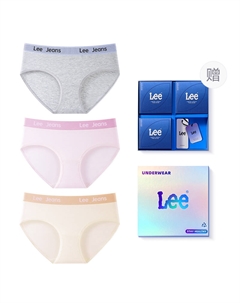 Классические трусы 101 для женщин упаковка 3 шт, розовый Lee