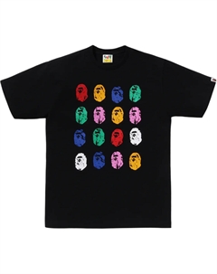Футболка Bape 32nd Anniversary Ape Head, черный A bathing ape®