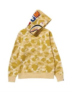 Толстовка Bape Color Camo Shark, желтый A bathing ape®