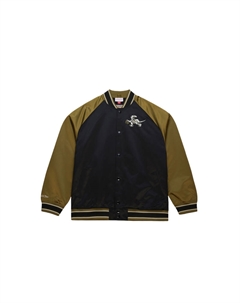 Куртка Mitchell & Ness x NBA Unisex, оливковый Mitchell ness