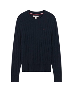 Женский свитер, синий Tommy hilfiger