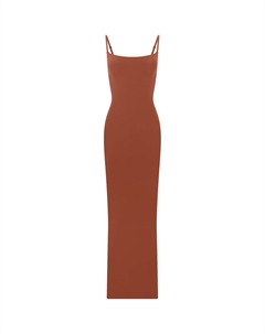 Платье-комбинация FITS EVERYBODY LONG SLIP DRESS SAFFRON/Saffron, Saffron/Saffron Skims