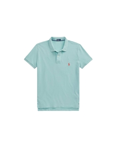 Поло с вышивкой пони Pony, светло-голубой Polo ralph lauren