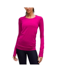 Свифтли Тек футболка женская, Ripe Raspberry Lululemon