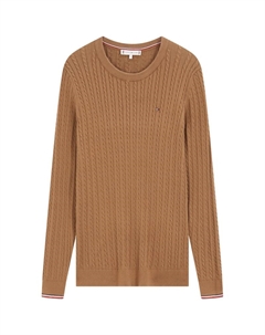 Топ женский, коричневый Tommy hilfiger