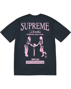 Футболка Devotion Circular logo, синий/темно-синий Supreme