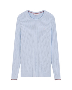 Топ женский, светло-голубой Tommy hilfiger