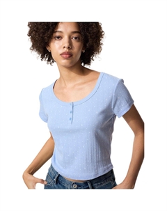 Футболка женская, светло-голубой Uniqlo