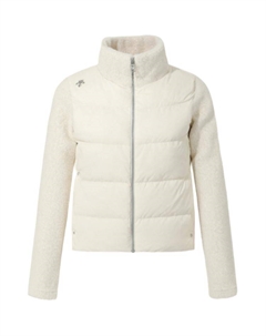 Женская пуховая куртка, кремовый Descente