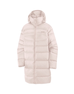 Пуховик женский, светло-розовый Salomon