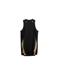 Y 3 Rust Dye платье-майка, черный Y-3