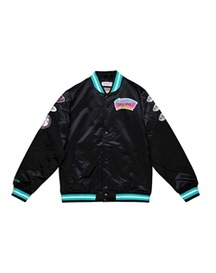 Бейсбольная куртка унисекс черный Mitchell ness