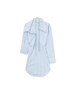 Женское платье с длинными рукавами, синий Alexander wang