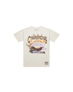 Футболка унисекс, белый Mitchell ness